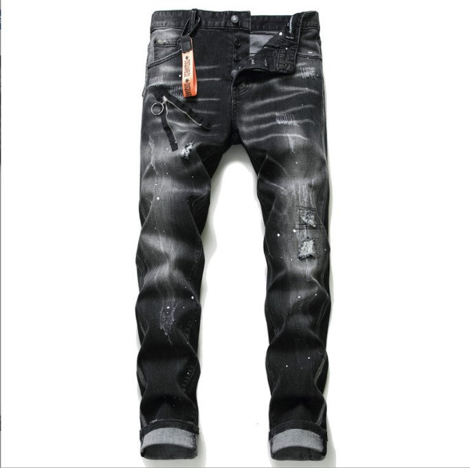 Men's Personality Jeans